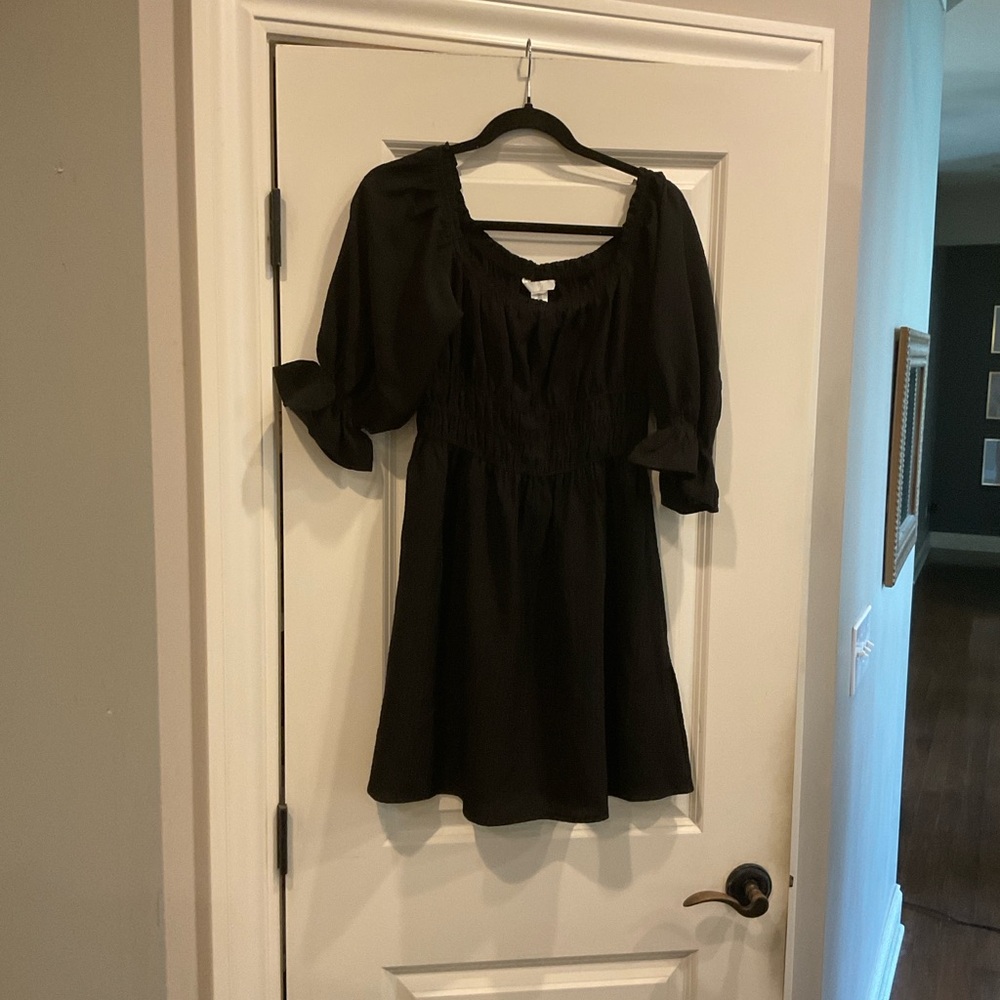 H&M Black Mini Dress NWOT SIZE S